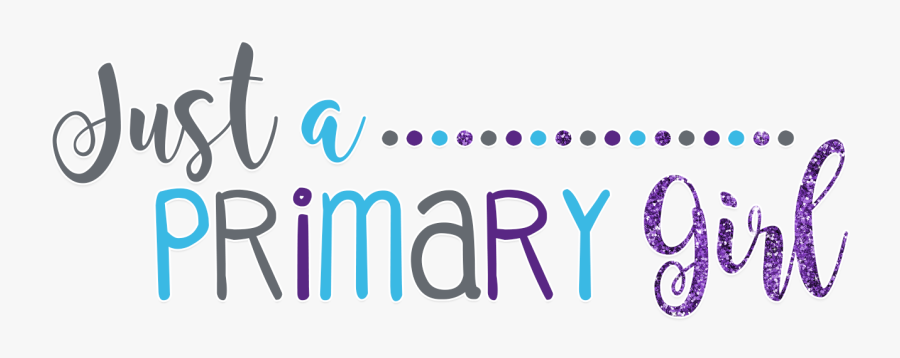 Just A Primary Girl - Graphic Design, Transparent Clipart