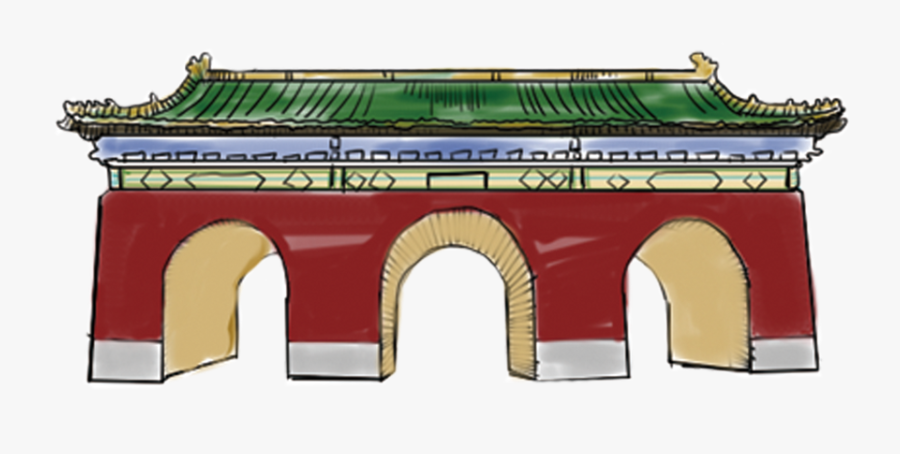 Clip Art Templo C U Port - Temple Of Heaven, Transparent Clipart