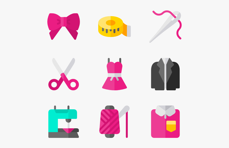 Sewing - Sewing Vector Design, Transparent Clipart