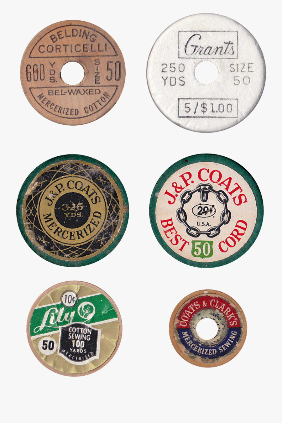 Thread Spool Embellishments - Emblem, Transparent Clipart