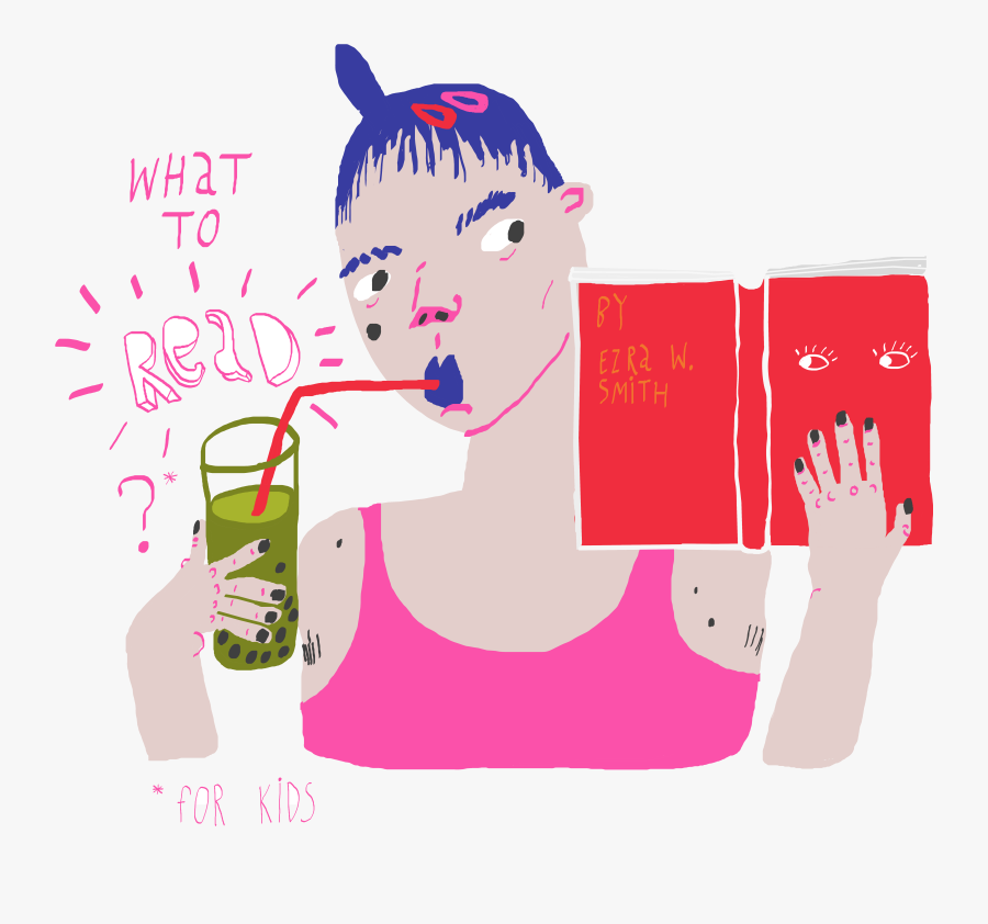 Kids Reading Books Clipart, Transparent Clipart