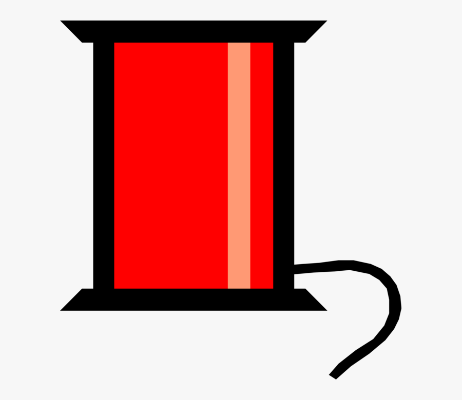 Vector Illustration Of Fine Cord Thread Of Flax Or, Transparent Clipart