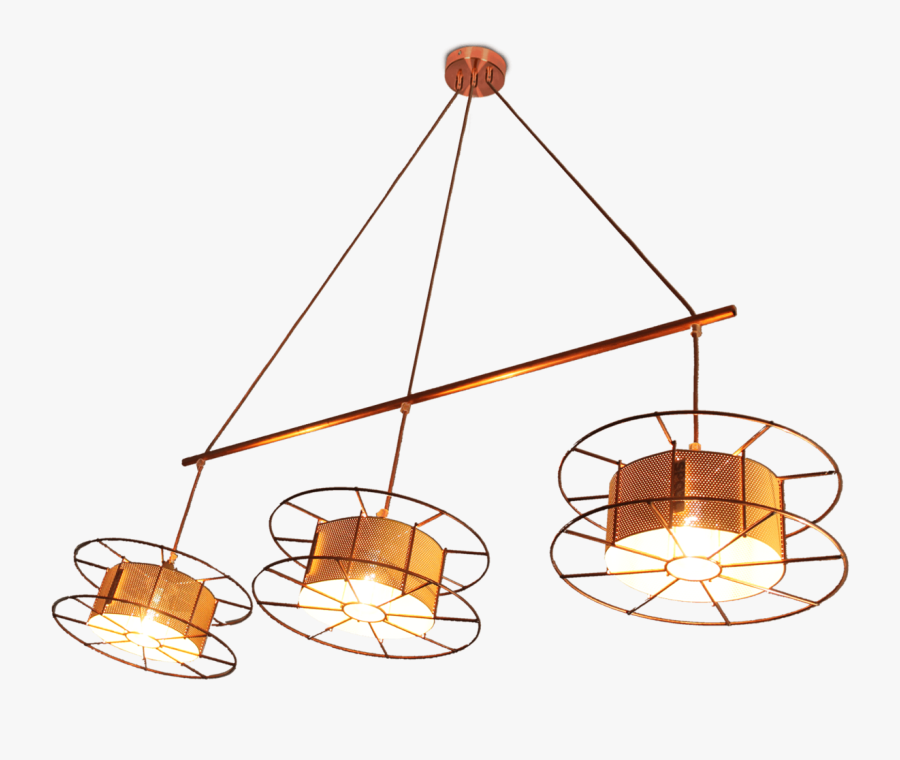 Lamparas Con Carretel De Alambre, Transparent Clipart