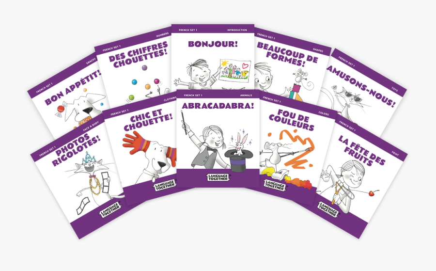 Box Set1 French Spread - Cartoon, Transparent Clipart