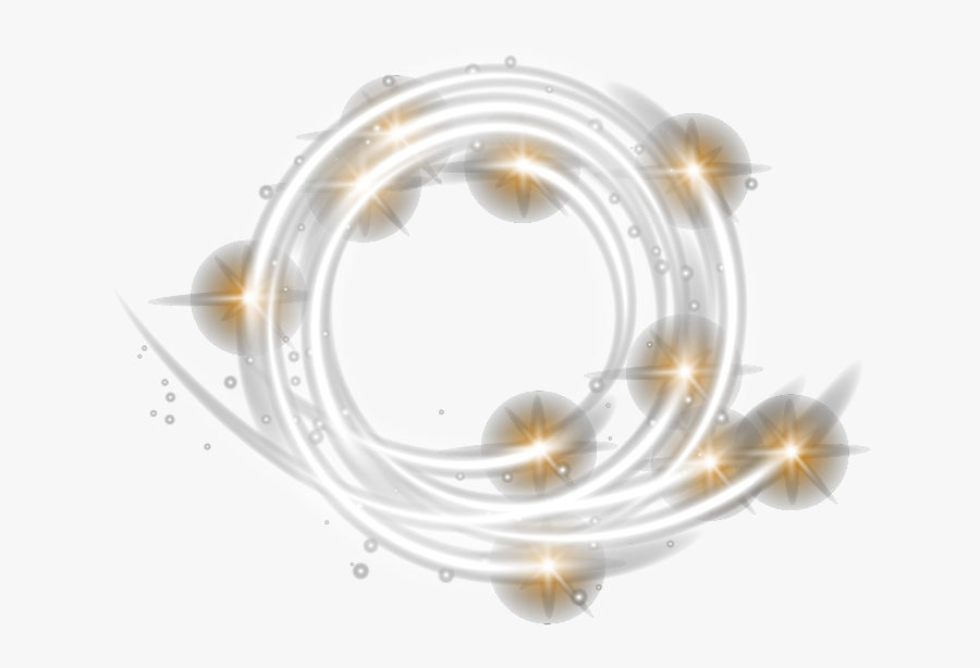#sparkling #circle #fire #effect #white #aperture #light - New Picsart Editing Material, Transparent Clipart