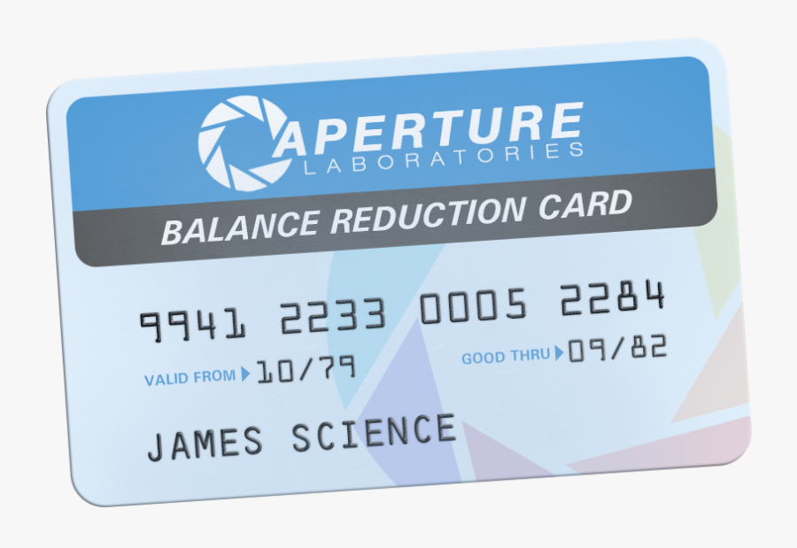 Report Rss Aperture Laboratories® Balance Reduction - Aperture Science, Transparent Clipart