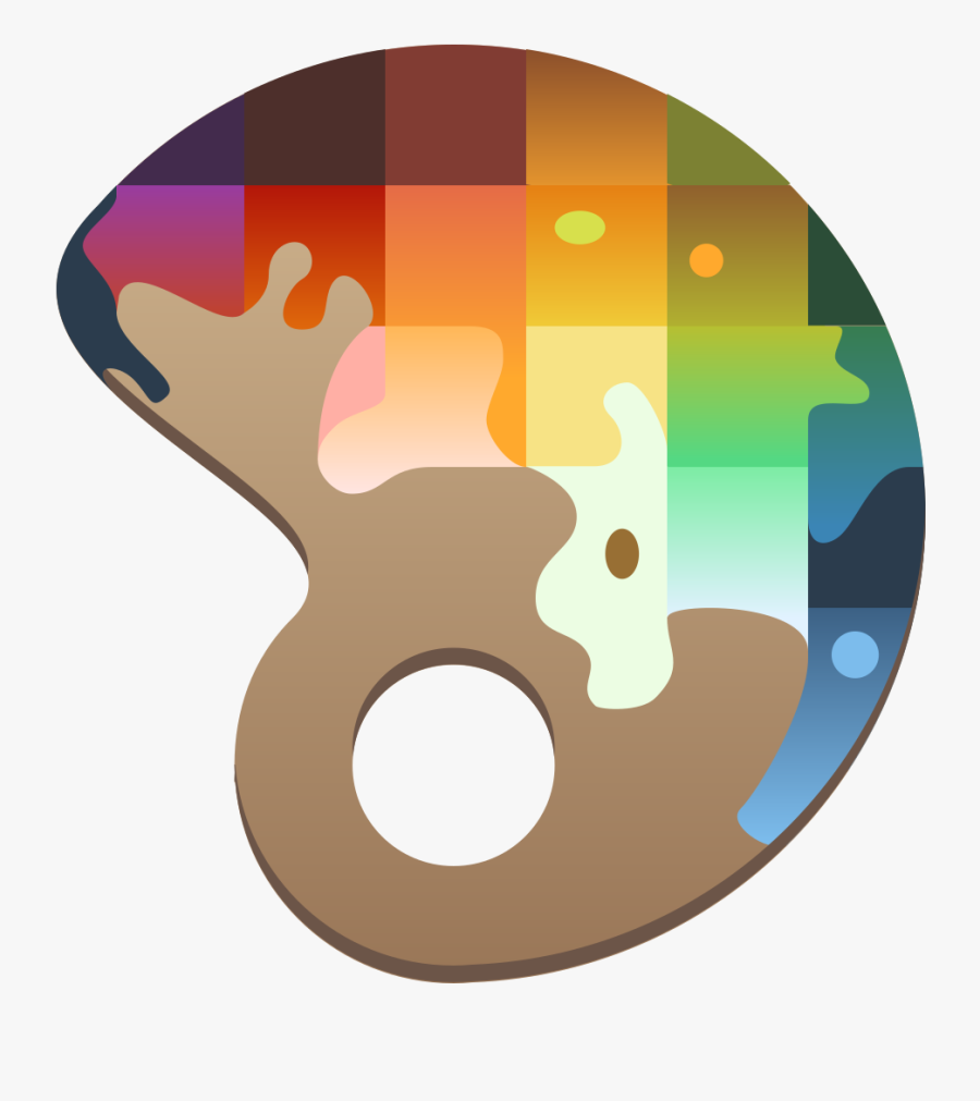 Kolourpaint Icon, Transparent Clipart