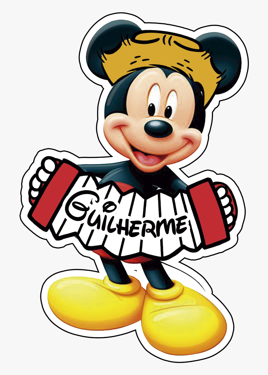 Transparent Buy Clipart - Mickey Mouse A4 Size, Transparent Clipart
