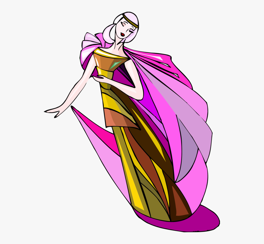 Pink,woman,art - Dance, Transparent Clipart