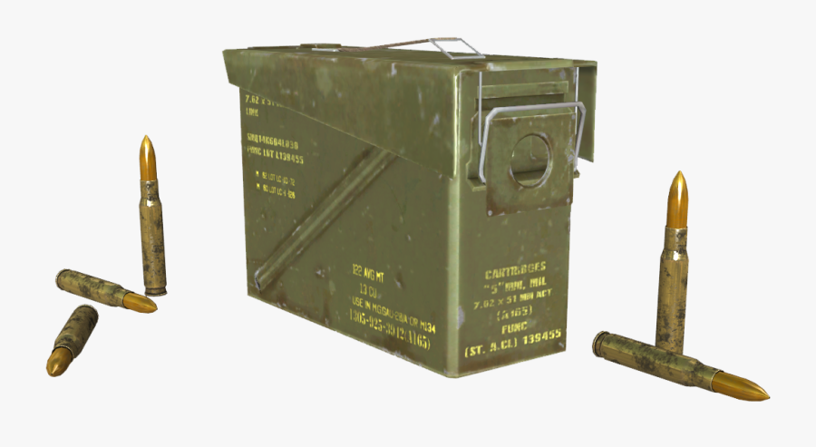 Transparent Ammunition Png - Fallout 4 5mm Bullet, Transparent Clipart
