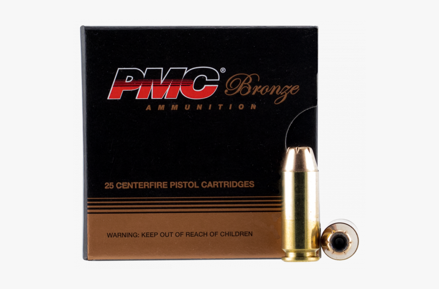Pmc 10b Bronze 10mm 170gr Jacketed Hollow Point - Bullet, Transparent Clipart