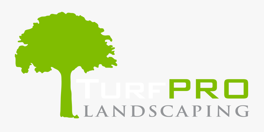 Outside Clipart Green Landscape - Turf Pro Landscaping Logo, Transparent Clipart