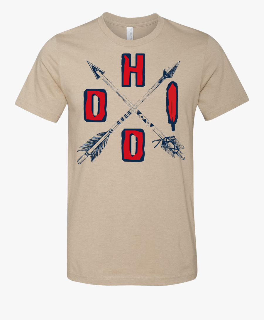 Ohio Crossed Tribal Arrows Tee - Red Vox T Shirts, Transparent Clipart