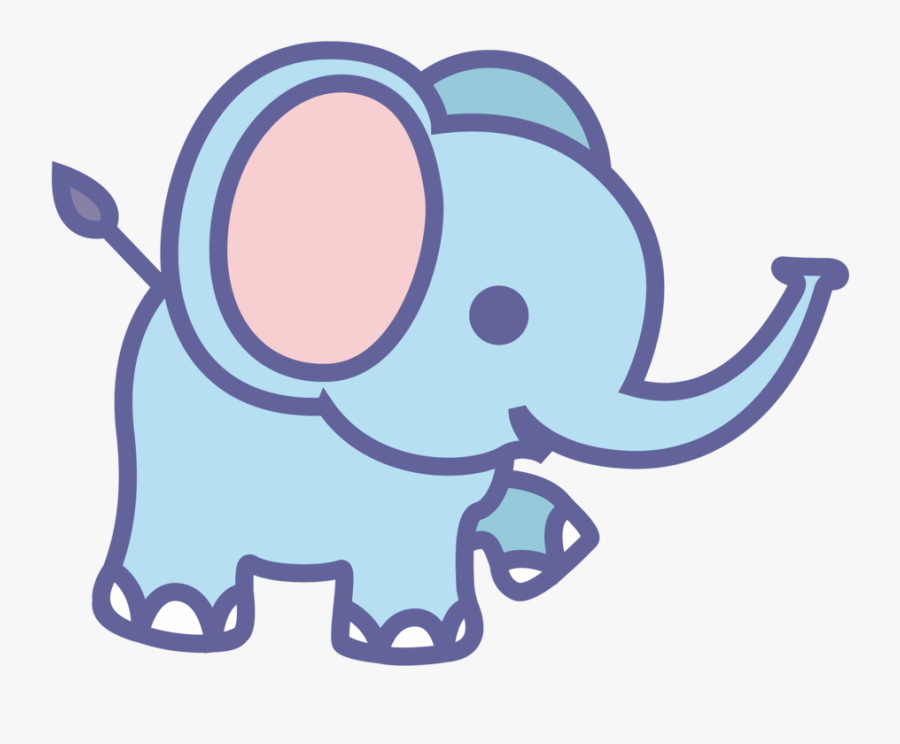 And Mammoths - Transparent Cartoon Elephant Png, Transparent Clipart