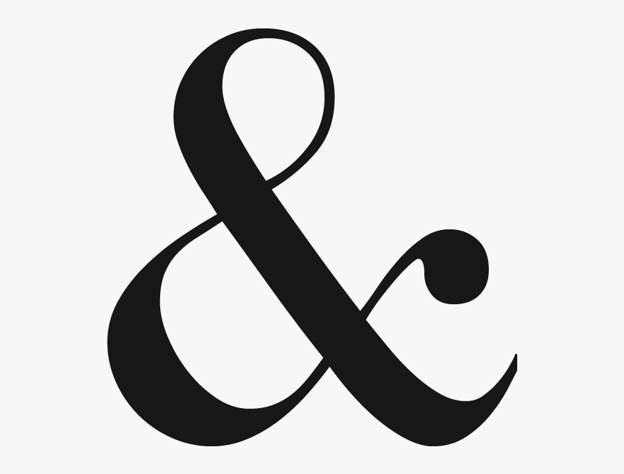 Clip Art Pin By Ruth On - Ampersand Symbol No Background, Transparent Clipart