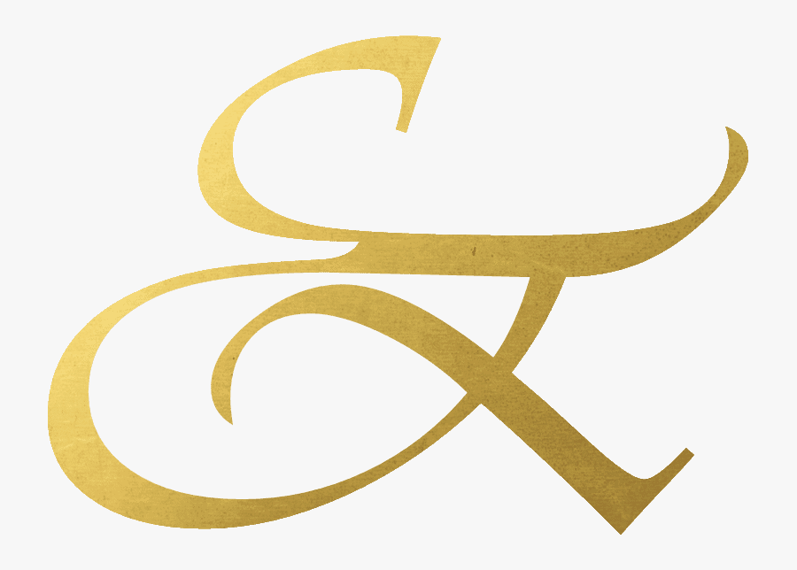 Transparent Fancy Text Box Png - Ampersand Symbol, Transparent Clipart