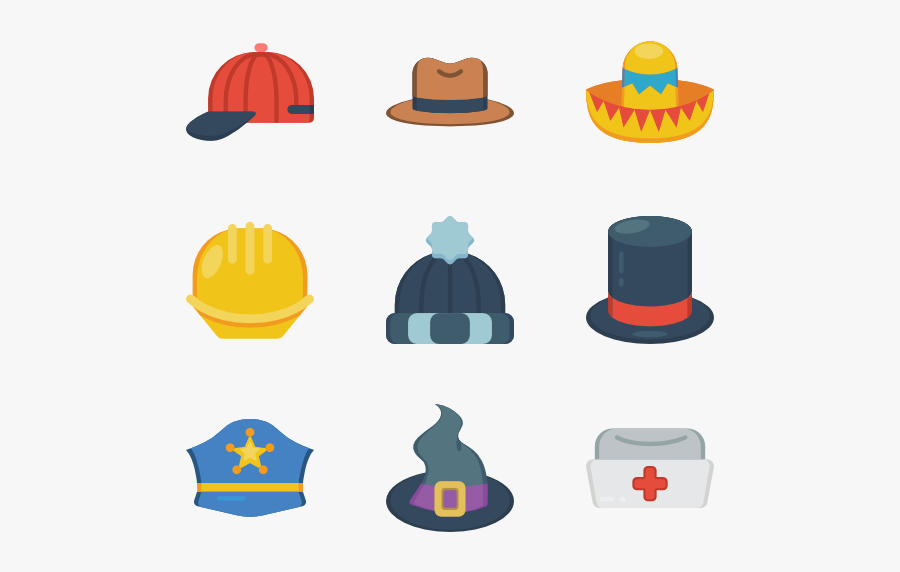 Hat - Hats Icon, Transparent Clipart