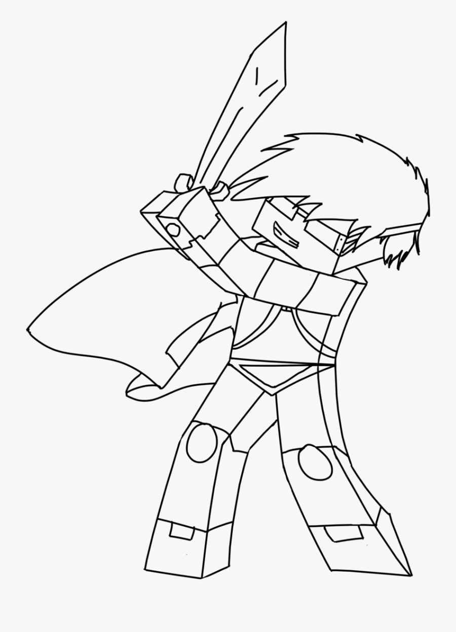 Minecraft Skins Coloring Pages - Skydoesminecraft Coloring Pages, Transparent Clipart