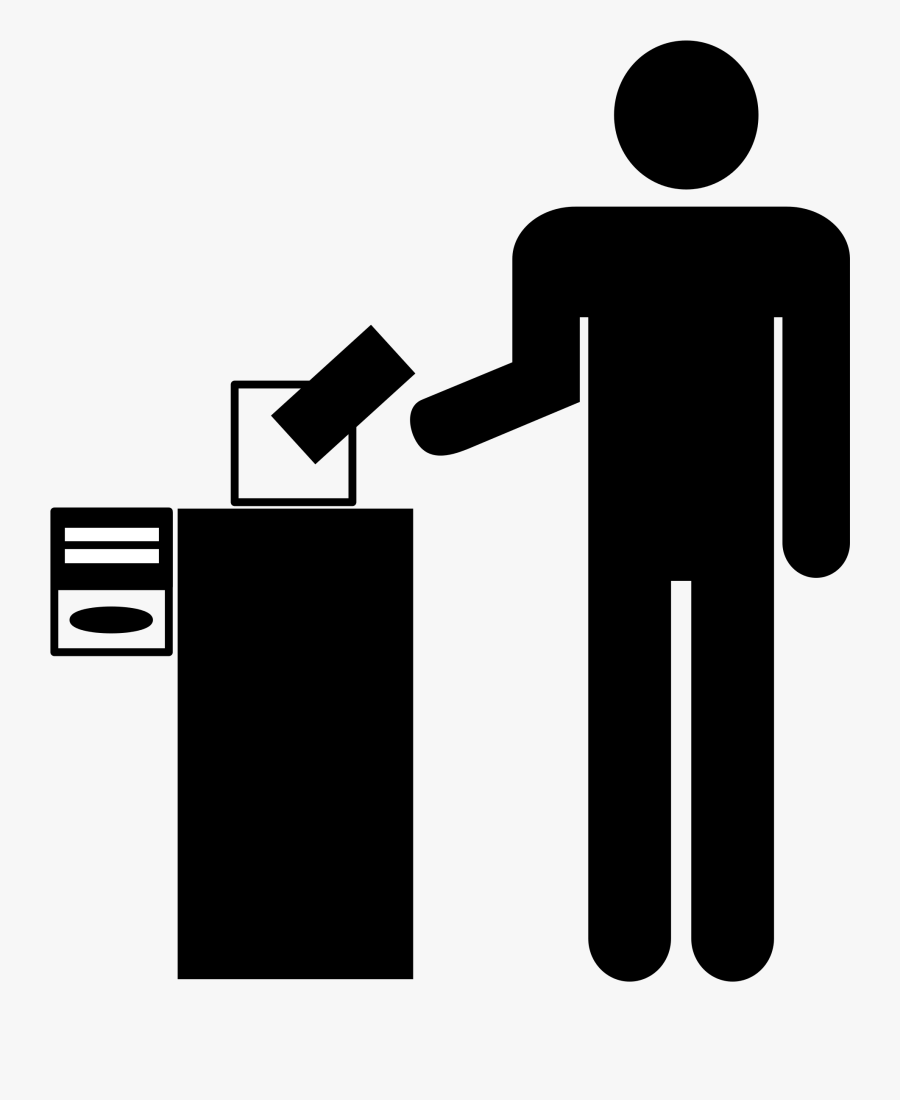 File - Ticketing - Washroom Sign Men, Transparent Clipart