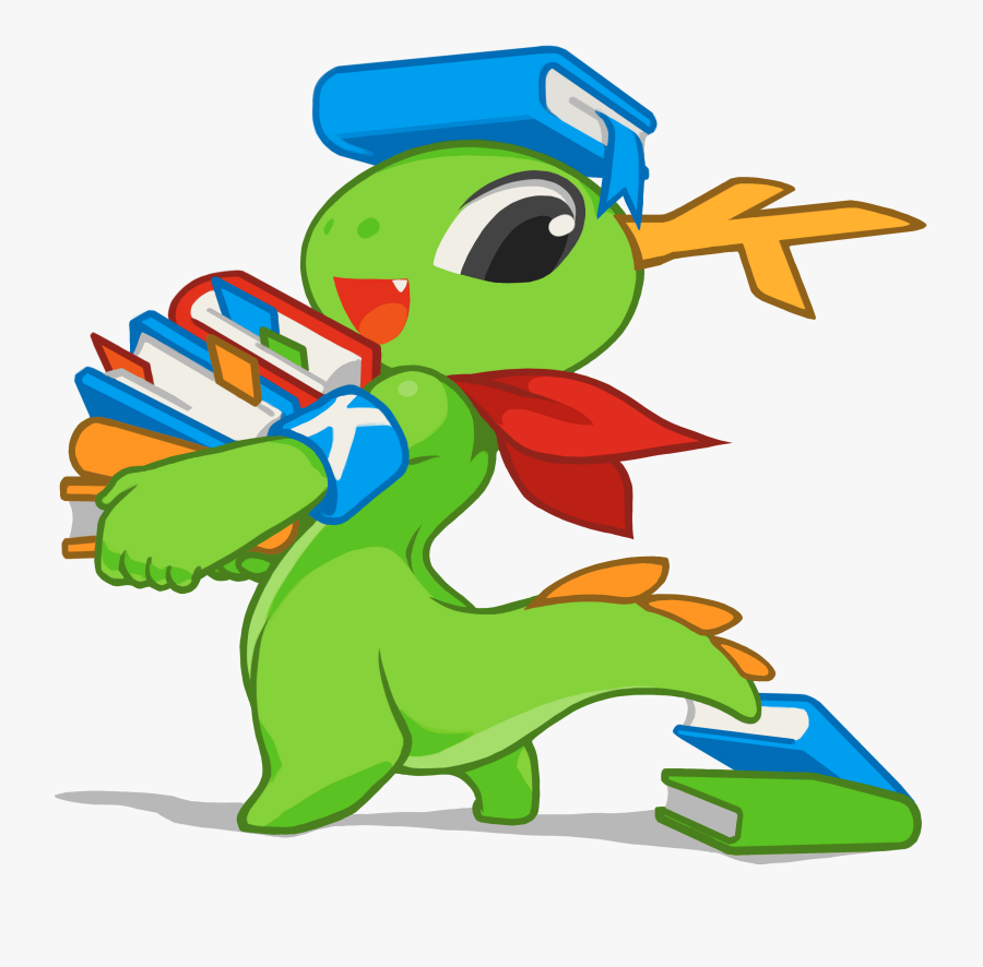 Kde Mascot, Transparent Clipart