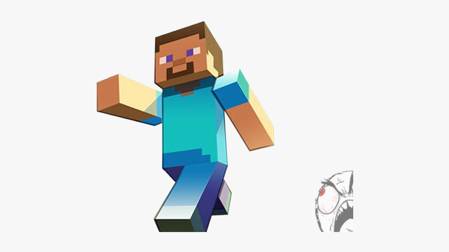 Real And Vector Graphics - Minecraft Steve Transparent Background, Transparent Clipart