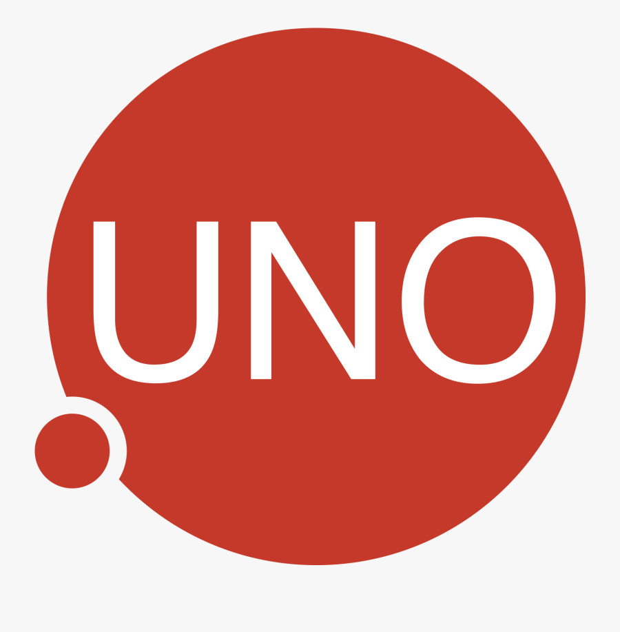 - Uno - Uno Word, Transparent Clipart