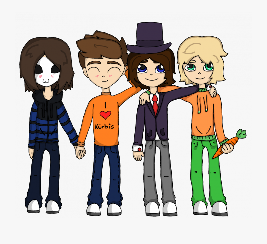 How To Draw Minecraft Characters Step By - Paluten Mit Glp Zombey Maudado, Transparent Clipart