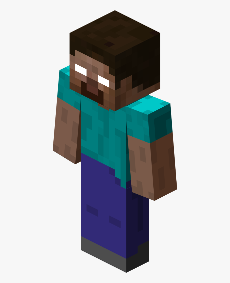 So Scary Although Seeing - Minecraft Herobrine, Transparent Clipart