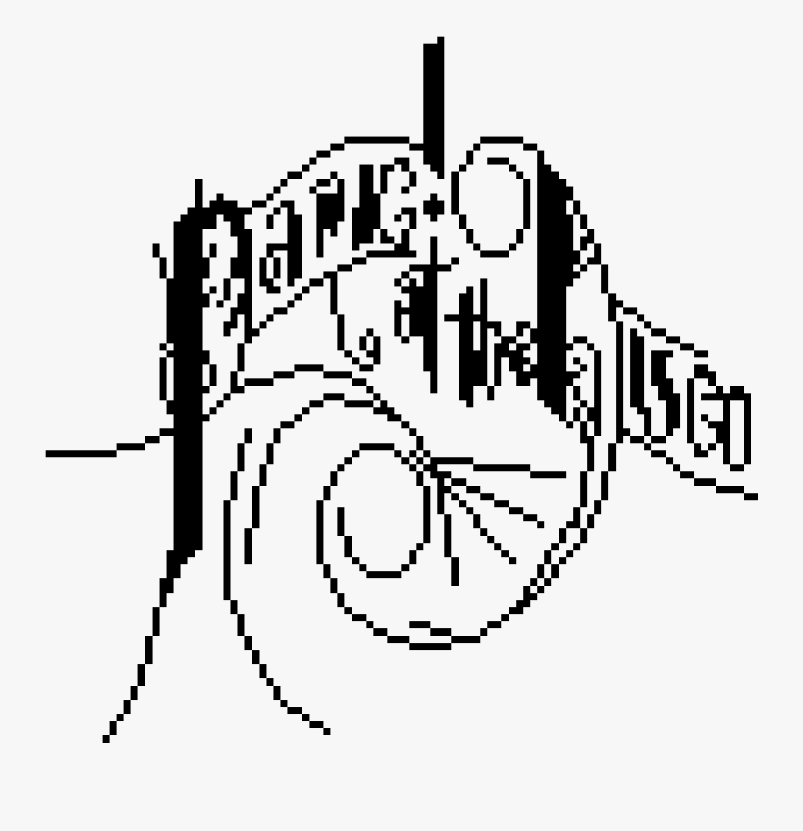 Panic At The Disco Thing - Grid Panic At The Disco Pixel Art, Transparent Clipart