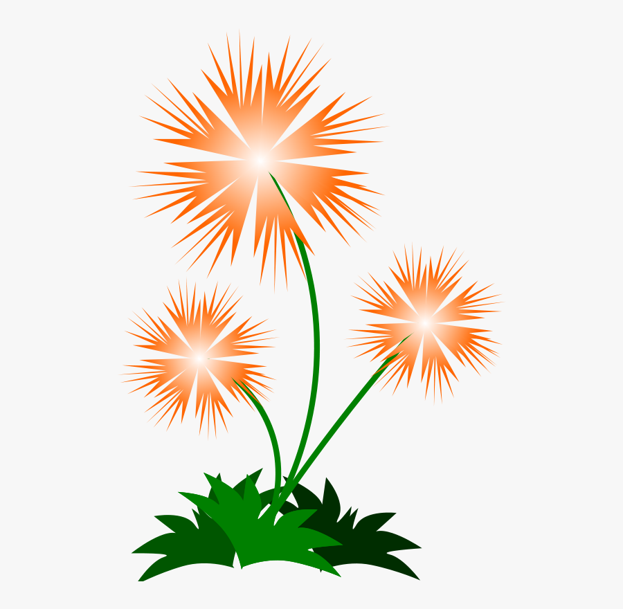 Flower Cliparts, Flower Design Svg - Png File Designs Flowers, Transparent Clipart