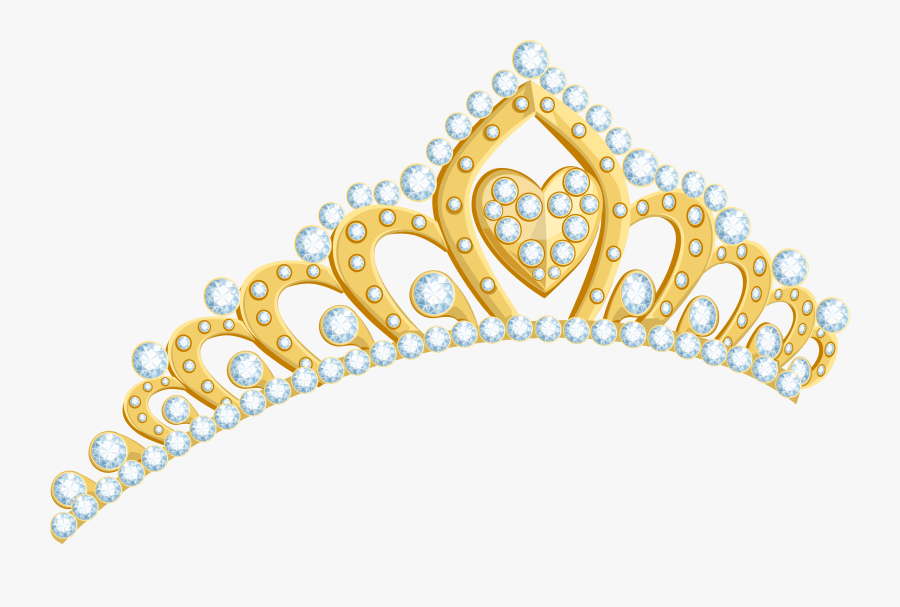 Golden Crown Clipart, Transparent Clipart