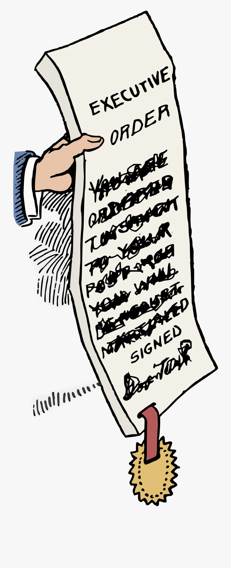 Executive Order Colour Clip Arts - Executive Order Png, Transparent Clipart