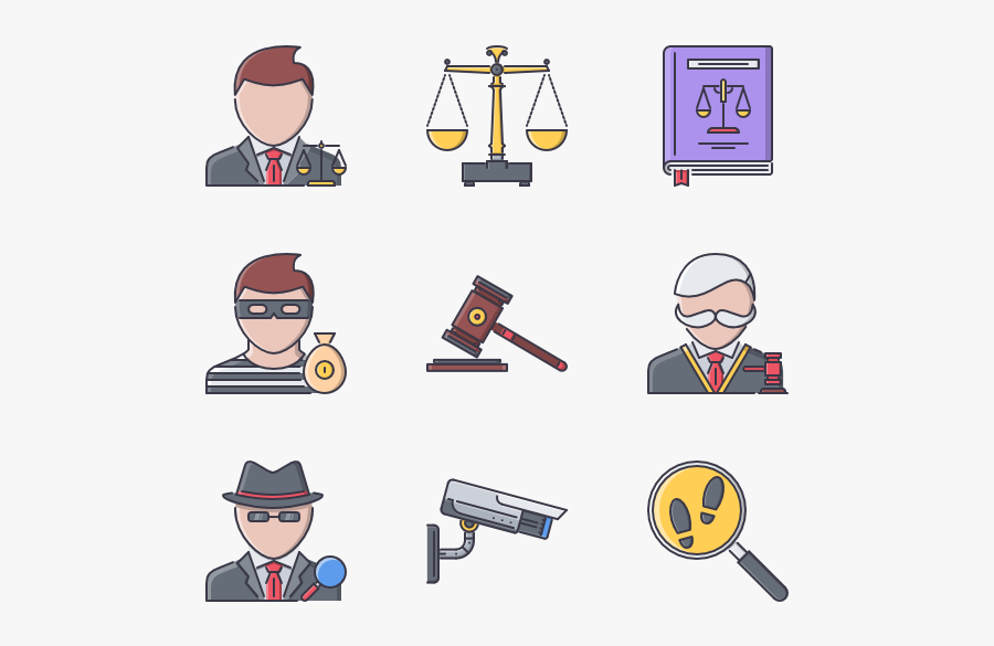 Clipart Hammer Law And Order, Transparent Clipart