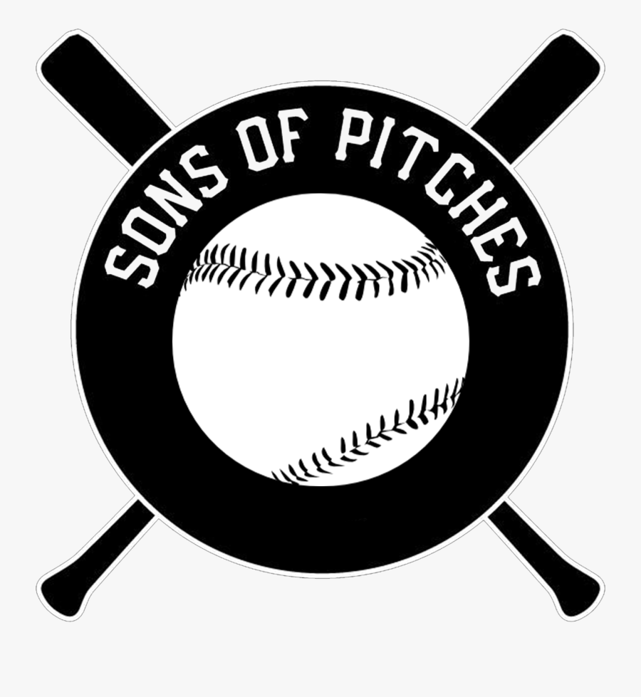 Sop Logo - Black And White Baseball, Transparent Clipart