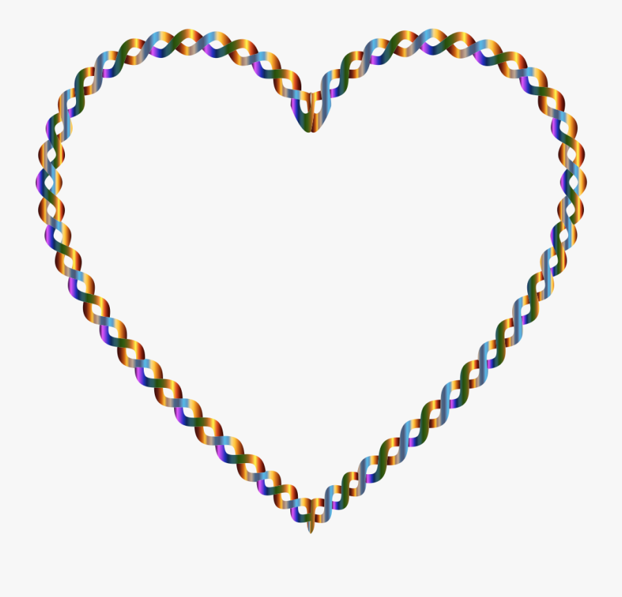 Heart,art,jewellery - Intertwined Circle Png, Transparent Clipart