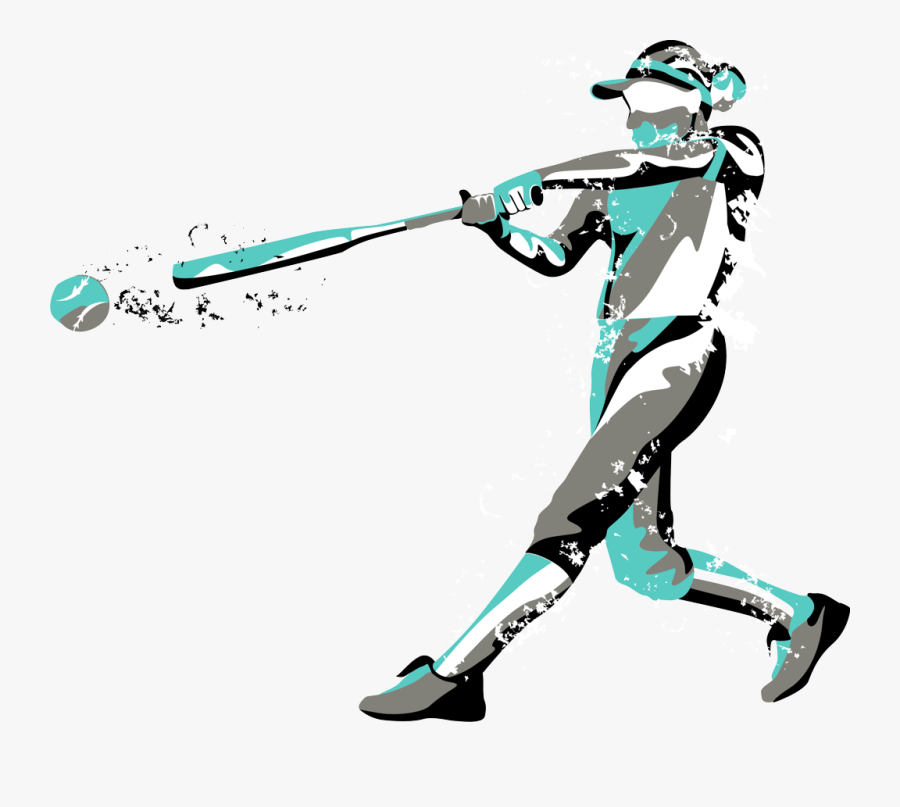 Softball, Transparent Clipart