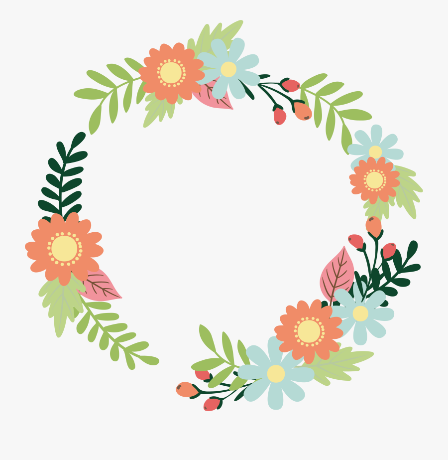 Transparent Rustic Flowers Clipart - Floral Design Title Png, Transparent Clipart
