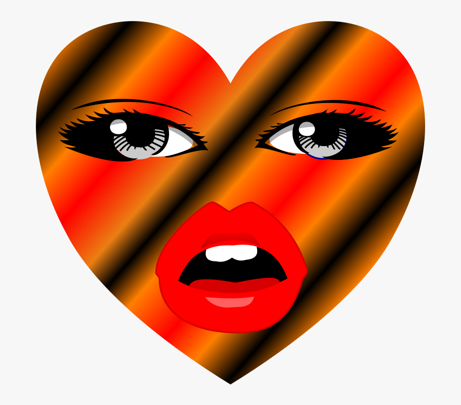 Talking Heart, Transparent Clipart