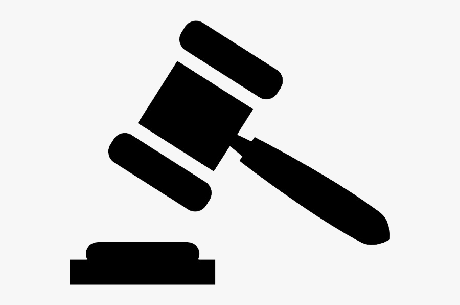 Gavel Png Image - Law Hammer Icon, Transparent Clipart