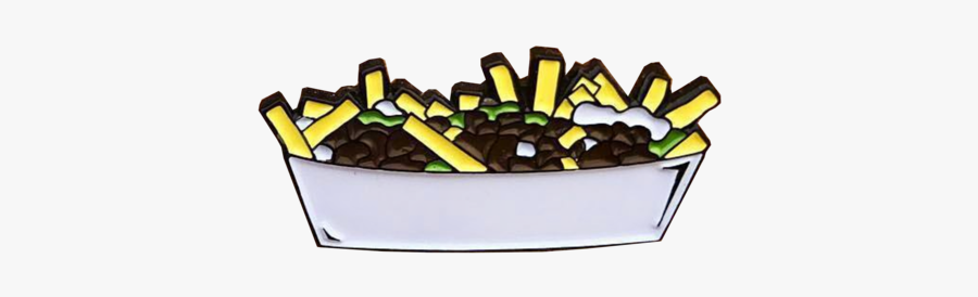 Carne Asada Fries Pin - Carne Asada Fries Drawing, Transparent Clipart