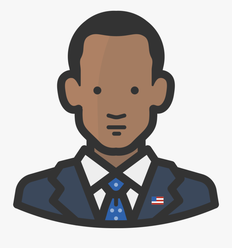 Barack Obama Icon - Barack Obama Icon Png, Transparent Clipart