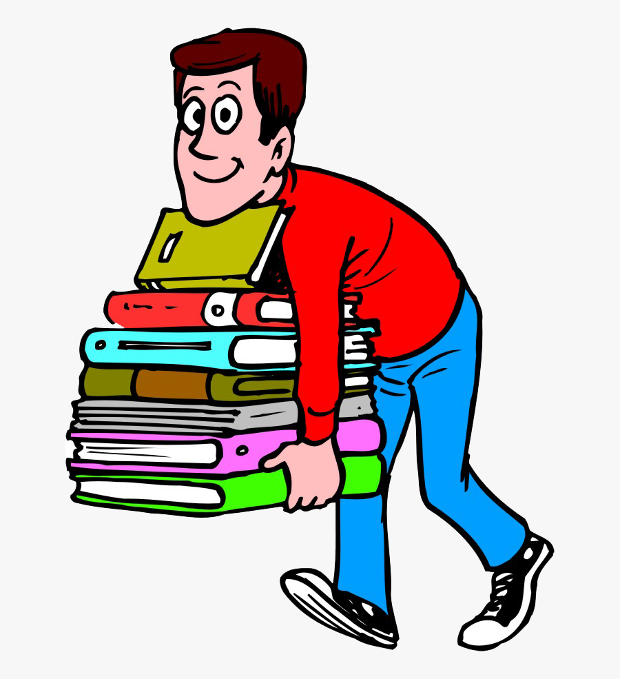 Library Clipart Media Center - Librarian Png, Transparent Clipart
