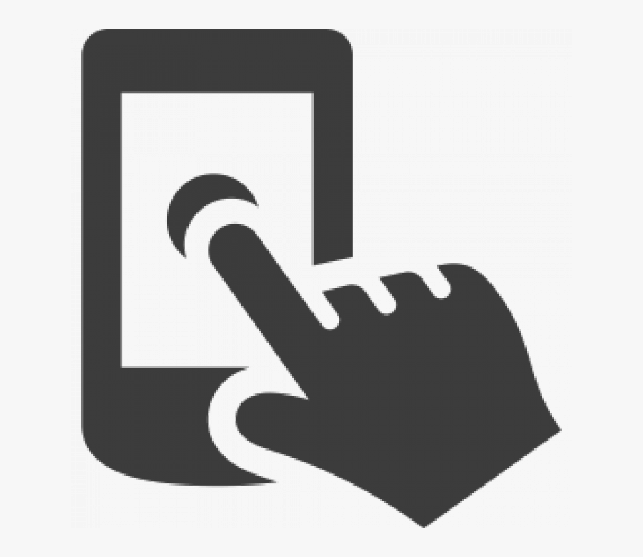 Hand Clipart Mobile Phones - Mobile Friendly Website Icon, Transparent Clipart