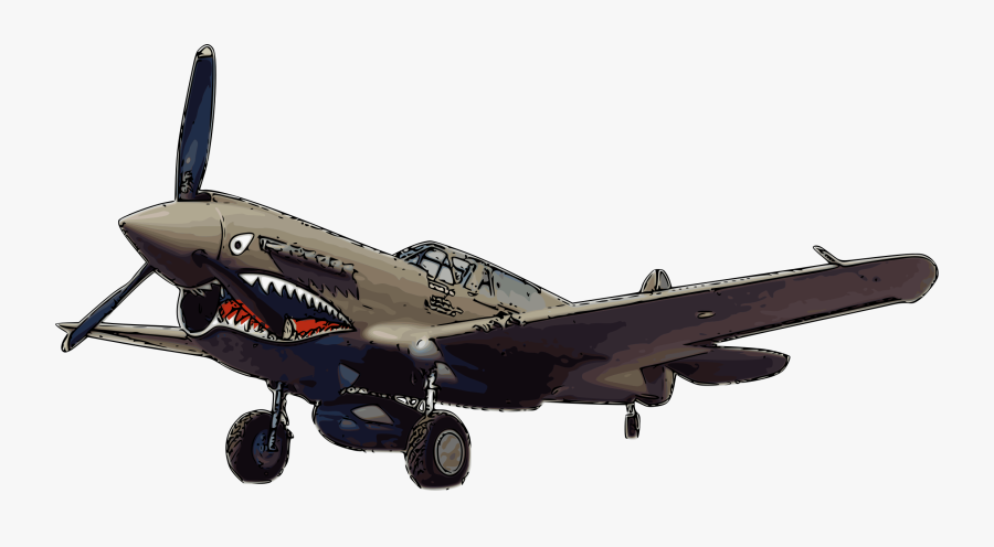 Curtiss P-40 Warhawk - Air Force Museum Foundation, Transparent Clipart