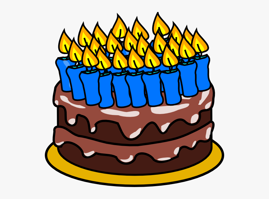 Birthday Cake Clip Art, Transparent Clipart