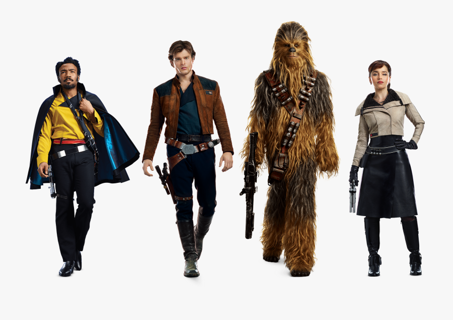 Characters Of Solo A Star Wars Story Transparent Background - Solo Star Wars Characters, Transparent Clipart
