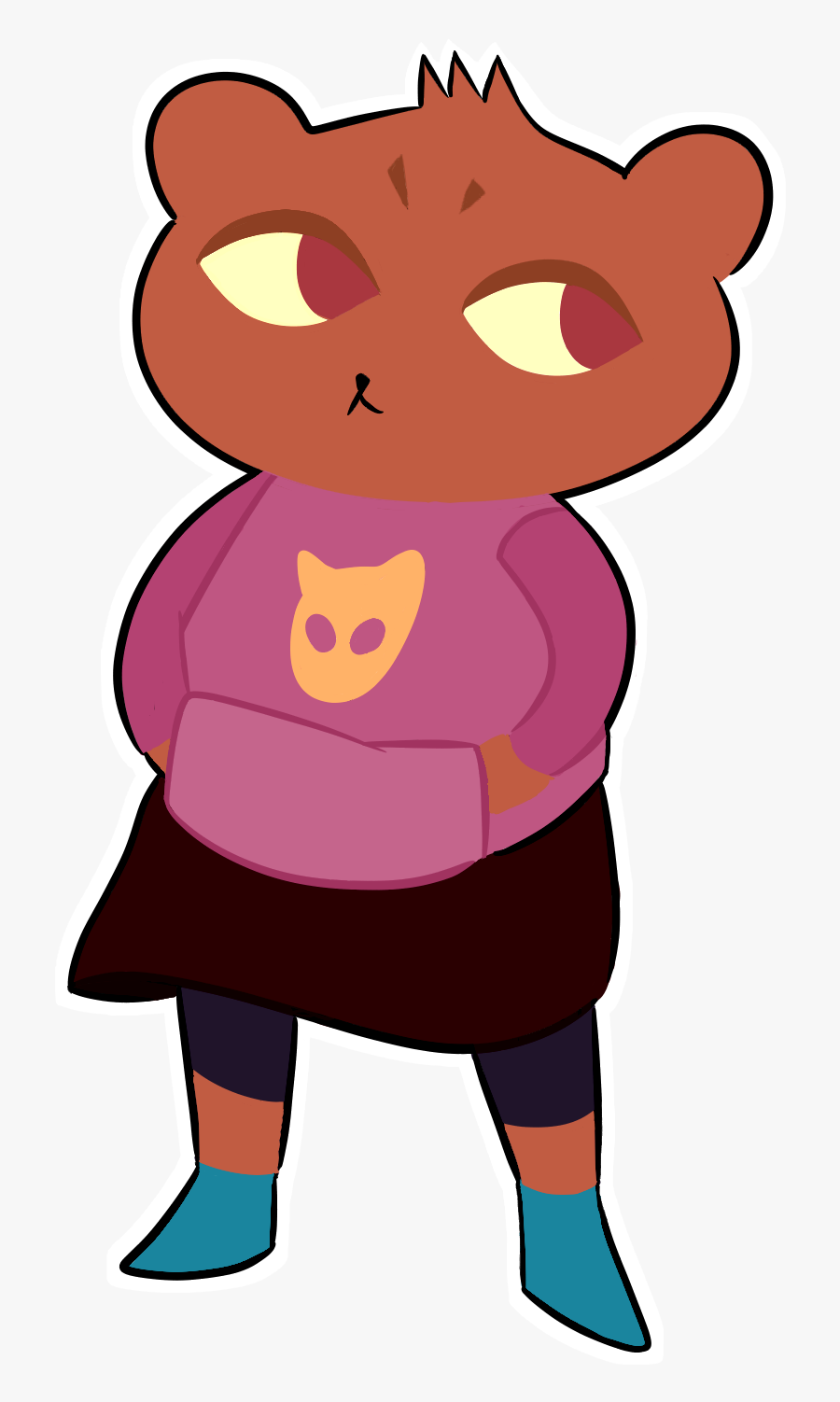 Selmers Outlines By Amathecouchpotato Selmers Outlines - Selmer Night In The Woods, Transparent Clipart
