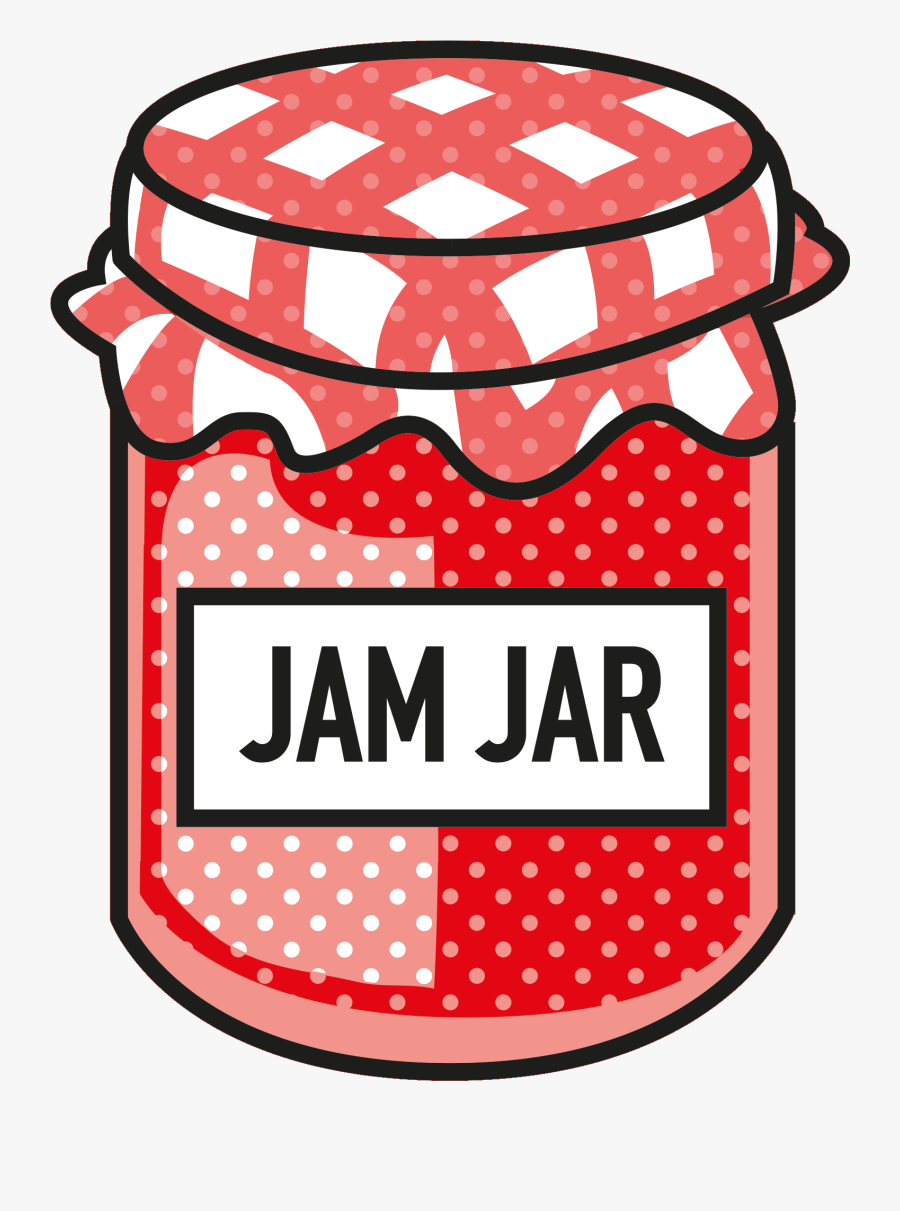 Transparent Canning Jar Clipart - Jam Jar Clip Art, Transparent Clipart