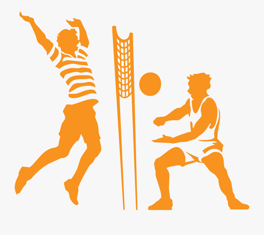 Clipart Volleyball Sand Volleyball - Hombre Voleibol De Playa, Transparent Clipart