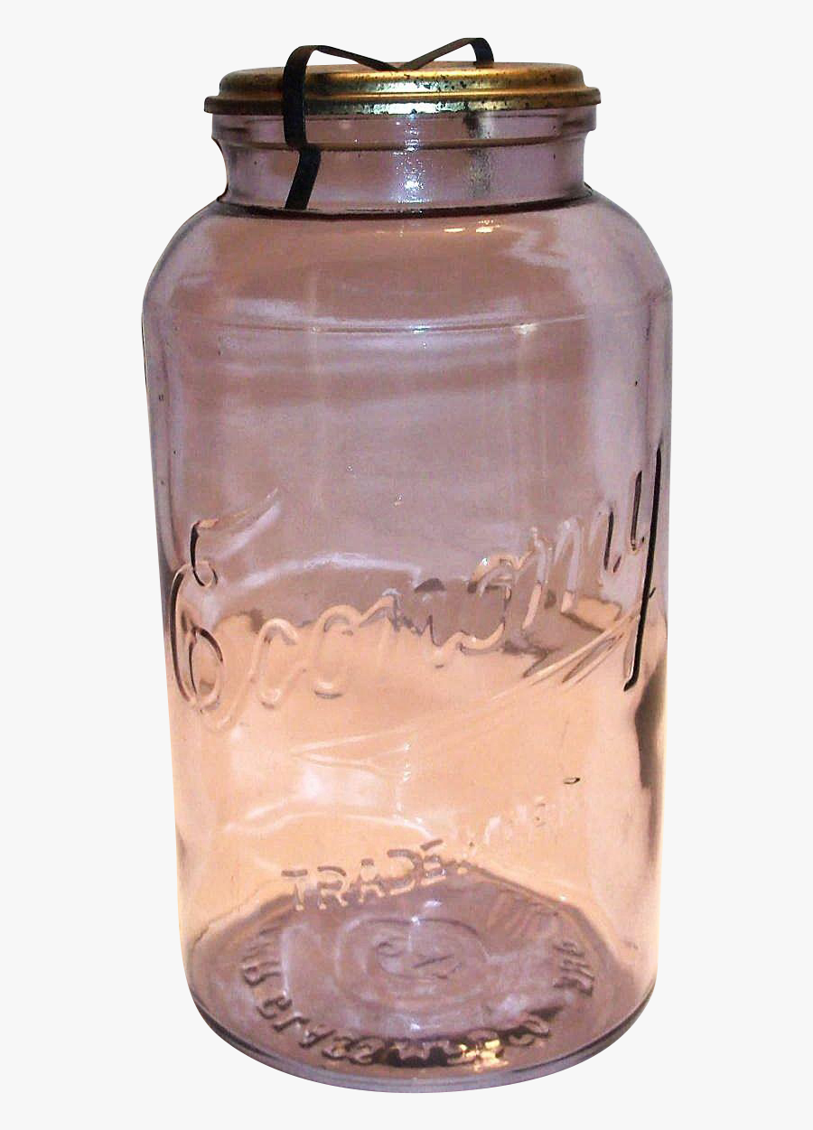 Clip Art Purple Mason Jars - Water Bottle, Transparent Clipart